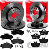 Brembo Bremsscheiben + BelÄGe Vorne Hinten Passend FüR Smart Forfour 454 Colt 6