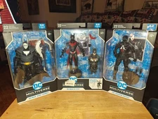 DC Multiverse Batman Action Figures Lot Of 3 Made By McFarlane Toys All New
