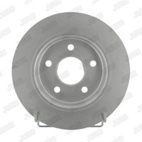 Jurid 2X Bremsscheibe Hinten Ø265 Mm Voll FüR Ford Focus II Da_ HCP DP 1.6