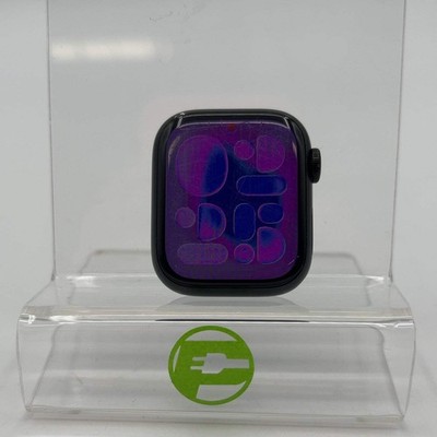 GPS Only Apple Watch Series 7 41MM Green Aluminum MKNF3LL/A Face Only
