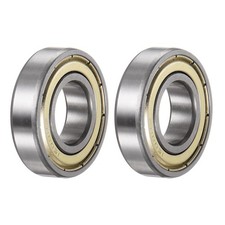 16002-2Z Deep Groove Ball Bearing, 2pcs 15x32x8mm Double Metal Shielded Bearing