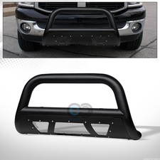 Fits 06-08 Dodge Ram 1500 Textured Blk Studded Mesh Bull Bar Bumper Grille Guard