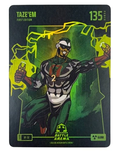 2024 Bo Jackson Battle Arena Taze\'em Jayson Tatum Glow BF SSP 135
