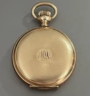 ANTIQUE AMERICAN WALTHAM 25 YEARS WARRANTEE GOLD FILLED FULL HUNTER POCKET WATCH