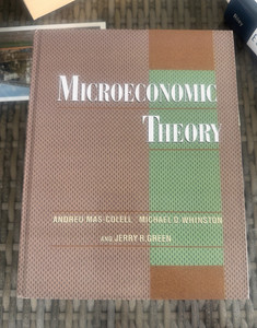 Mas Colell Microeconomic Theory | eBay