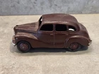 1:43 Vintage DINKY TOYS #40D  Austin Burgundy Devon Die-Cast Car Repainted