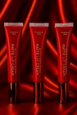 3-Piece Set-Bath & Body Works • MATTE LIP CREAM CLASSIC RED-SHIPS FREE