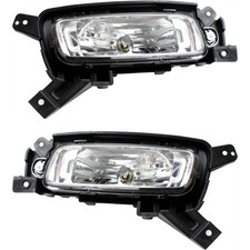 Fog Light Set For 2014-2015 Kia Sorento Front Halogen With Bulb 2pc Fog Light Set For 2014-2015 Kia Sorento Front Halogen With Bulb 2pc