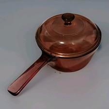 [HOME] Vision Corning Ware Cranberry Glass 1....