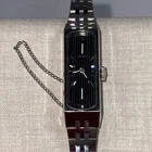 Vintage Silver Tone Womans Seiko Mechanical Winding Watch 1520-3679 Works 5.5”