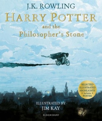 Harry Potter and the Philosopher's Stone. Illustrated Edition Joanne K. Row ...