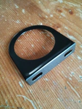 ⚡52mm 2in Black Single Gauge Mount Panel Holder Bracket Classic Kit Car Project 