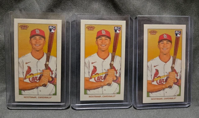 2022 Topps T206 Lars Nootbaar RC Various Backs Plus -  1/1 Ty Cobb !!!
