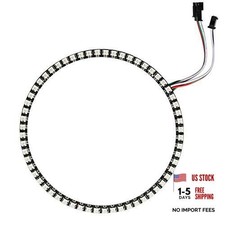 WS2812B 5050 RGB LED Ring Lamp Light Individually Addressable Full 60 LEDs