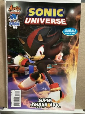 SONIC UNIVERSE #69 SUPER SMASH VARIANT ARCHIE COMICS 2014 RAFA KNIGHT CONNECTING