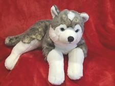 Toys R Us Exclusive Animal Alley Floppy Husky 24"Plush Retired