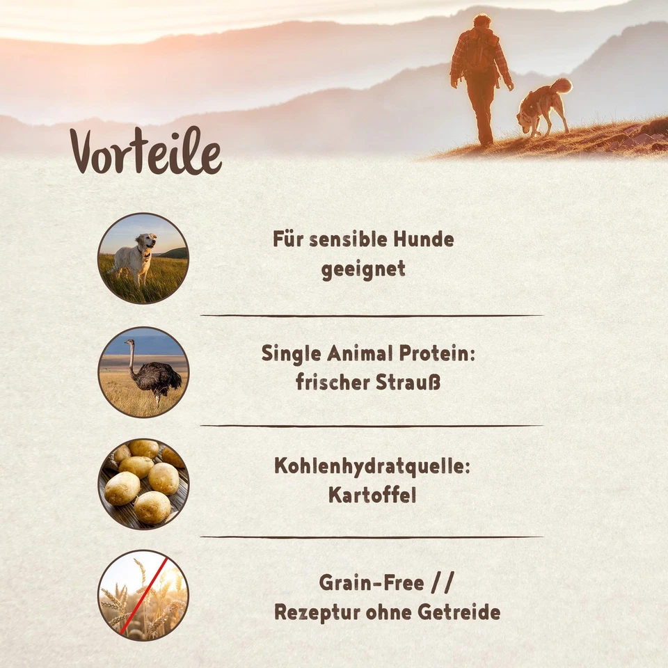 bosch HPC PLUS Adult Strauß  Kartoffel | Hundetrockenfutter für ausgewachsene... - Bild 4 von 4
