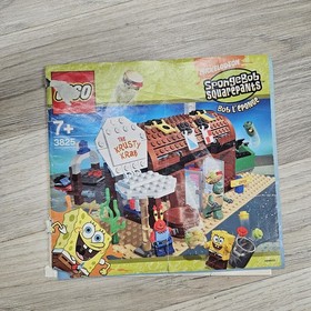 LEGO SpongeBob SquarePants 3825 The Krusty Krab 209 pcs w/ Instructions