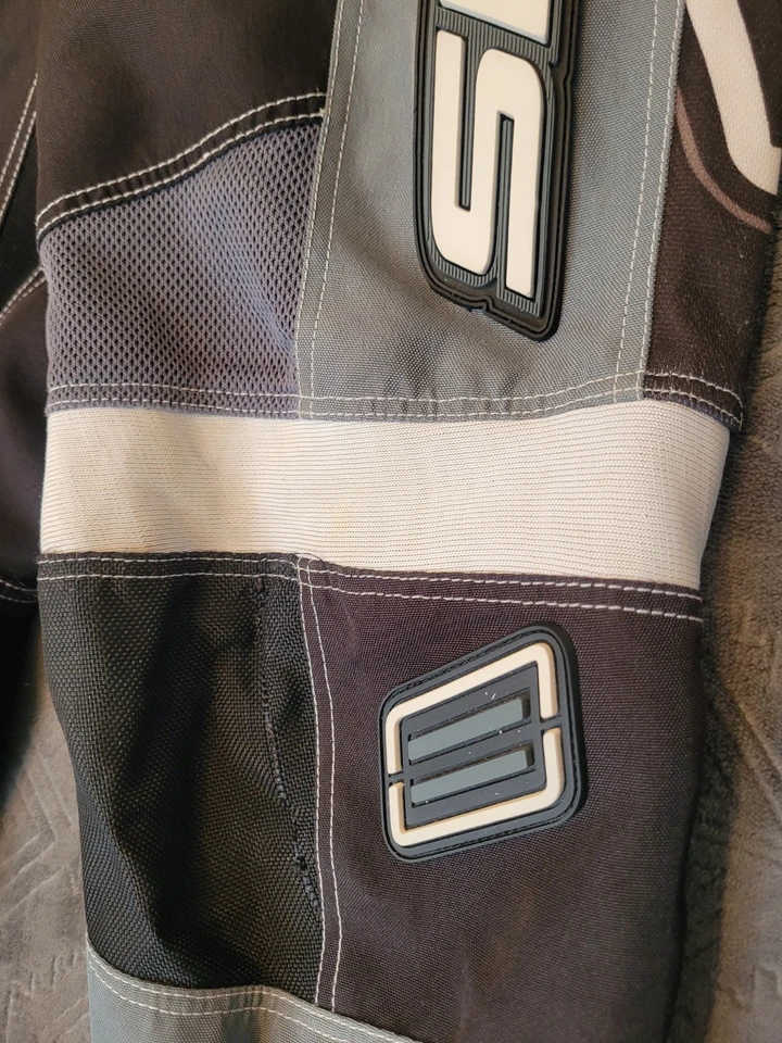 Shift 摩托车赛车裤先进技术 8/24 Dirt 自行车黑色灰色 — 第 2/4 张图片