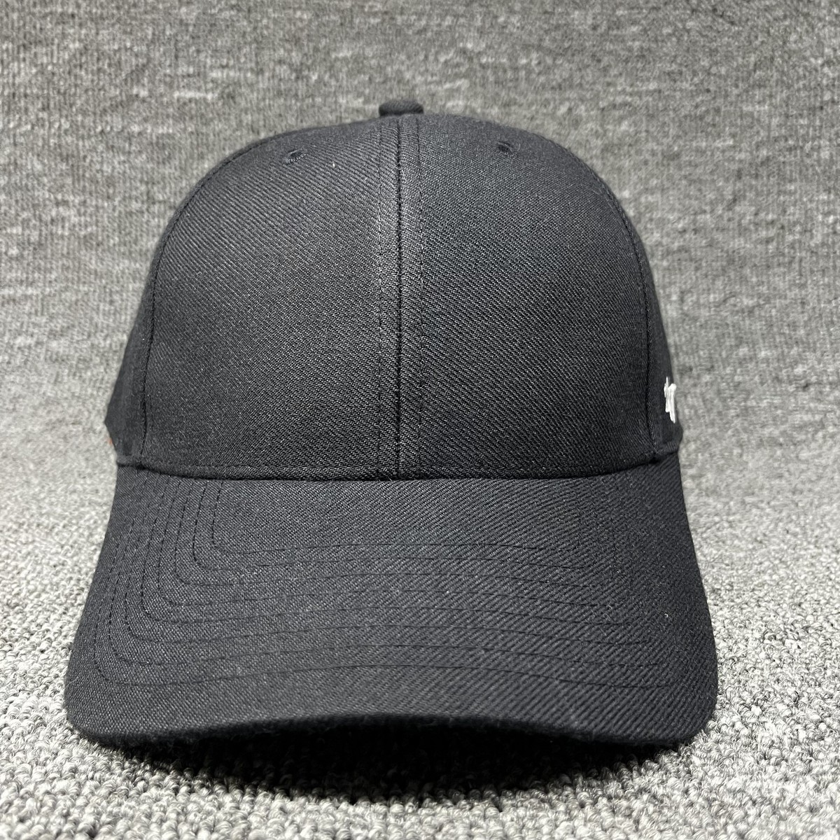 '47 Brand Clean Up Blank Adjustable Baseball Cap - Black - New