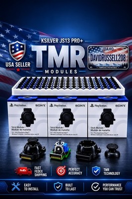 (2) Dual Sense Edge TMR Module KSILVER JS13 PRO 2 DAY FedEx Calibration Unlocked