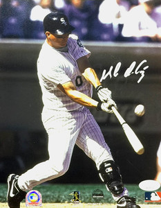 Magglio Ordonez Signed 8x10 Photo – JSA Authenticated Autograph – Detroit Tigers