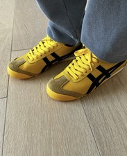 Onitsuka Tiger Mexico 66 Trainers UK 6 Yellow/black