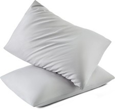 Toddler Pillowcase 2 Pack with Envelope Closure,13" x 18" Silky Soft Microfib...