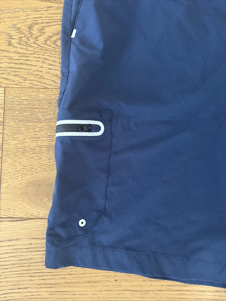 Pantalones Cortos Chinos Tommy Bahama Island Para Hombre 36 Azul Gris Pescado Cordón Zona Exterior Foto 4 de 4