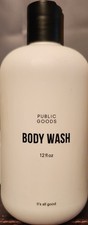 Public Goods Body Wash 12 oz 1.08 per gallon