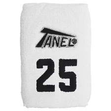 Tanel 360 Custom Baseball/Softball Wristbands - White - #25