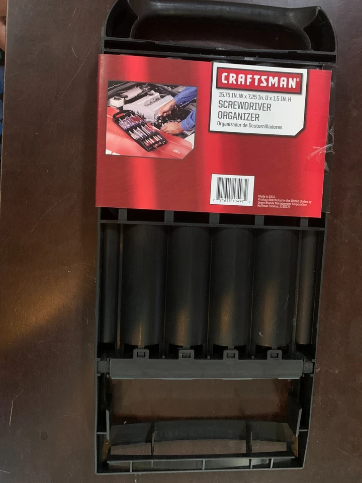 SCREWDRIVER ORGANIZER holds up to 13 - 15.75" x 7.25" x 1.5" - Craftsman 9-65273 - Image 3 of 4