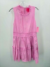 Pre-Owned Lilly Pulitzer Pink Size 10 Knee Length Sleeveless Dress