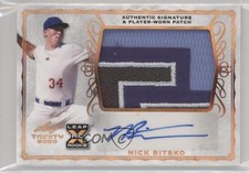 2020 Leaf Trinity Patch Auto Nick Bitsko #PA-NB1 Patch Auto 0nr3