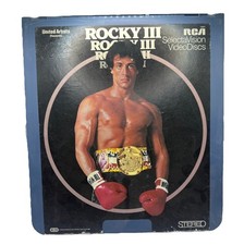 Rocky III CED Video Disc Movie
