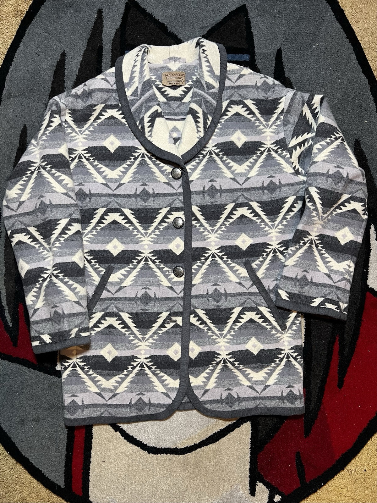 KNOCKABOUTS by PENDLETON Piping Aztec Navajo Nati… - image 1