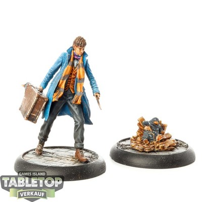 Knight Models - Harry Potter Miniature Adventure Game - Newton Scamander & Niffl