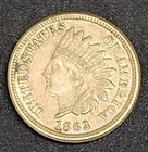 1863 Indian Head Cent