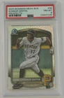 2025 Bowman Mega Box Chrome Mojo Prospects Konnor Griffin PSA 8