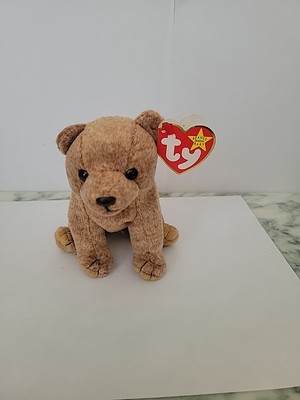 TY BEANIE BABY PECAN THE BEAR BIRTHDAY APRIL 15, 1999 RETIRED New With Tags