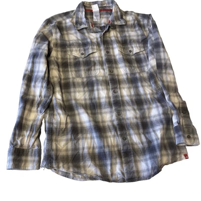 The North Face Herren Hemd Gr. L Karohemd Grau Weiß Freizeithemd Top Zustand - Bild 1 von 4