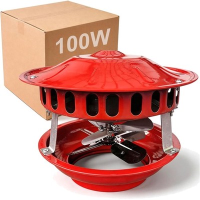 Rauchabzug Ventilator 100W Geräuscharm Metall 12-21cm Rauchabsaugung