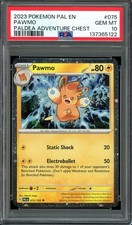 Pokemon TCG Paldea Adventure Chese #075 Pawmo Cosmos Foil Promo PSA 10 GEM MT
