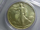 1942 & 43 walking liberty half dollar
