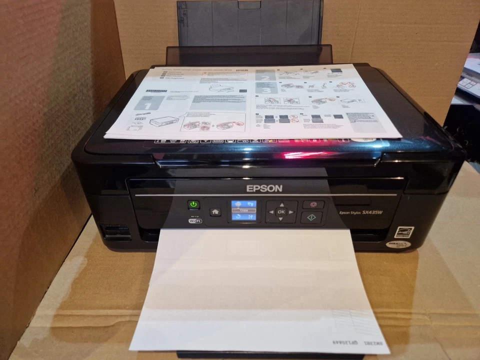 Epson Stylus SX435W All-in-One Inkjet Printer With Inks. - Image 2 of 4