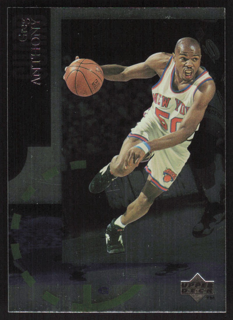 1994-95 Upper Deck Special Edition Greg Anthony Card #SE59 - New York Knicks