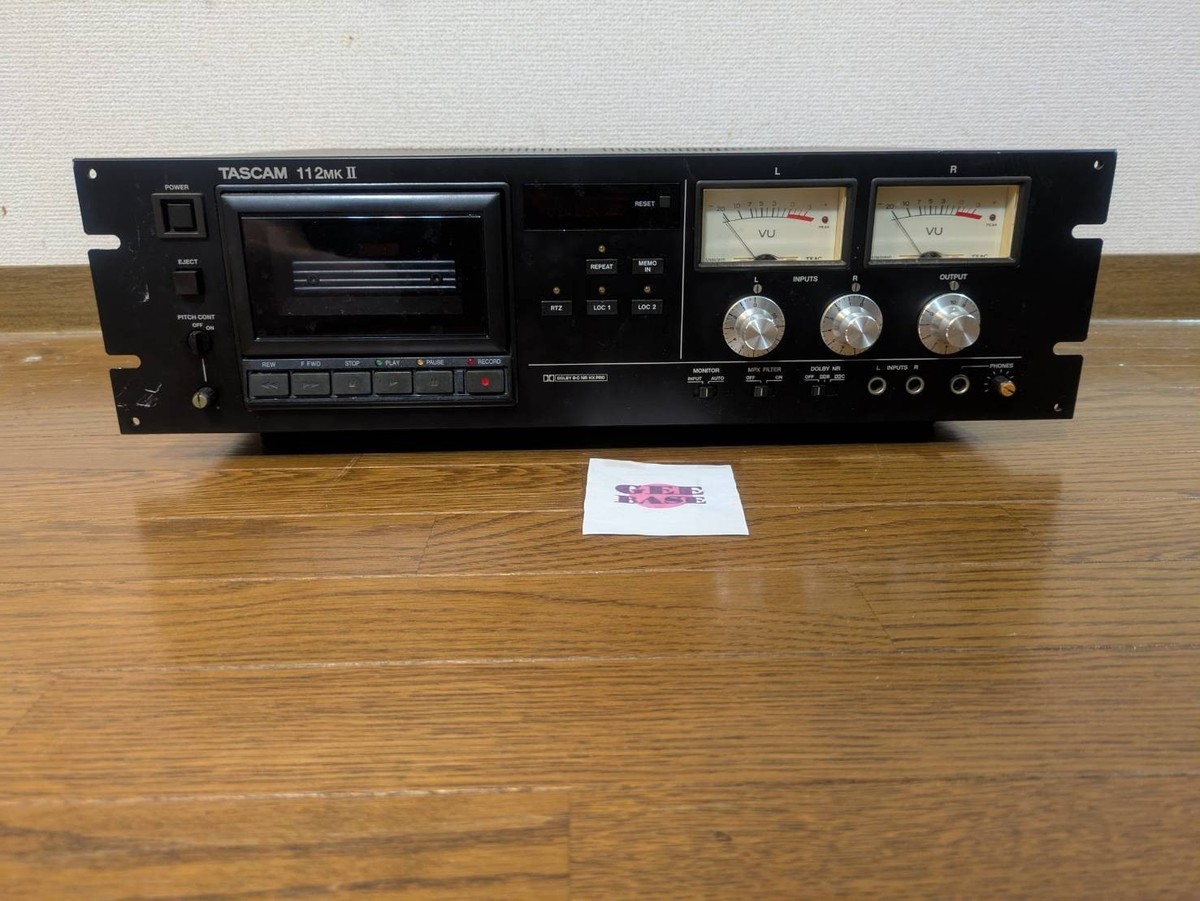 TASCAM 112 MKII 2台　ジャンク TASCAM 112 MKII 2台 ジャンク TASCAM 112 MKII 2台 ジャンク