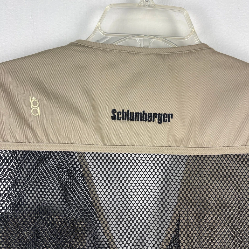 Boyt Bob Allen Full Mesh Shooting Vest 240M Khaki RH Large 30246 Embroidered - Image 4 of 4