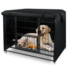 54 Inch Dog Crate Cover for Heavy Duty Dog Cages 900D Oxford Fabric Insulated...