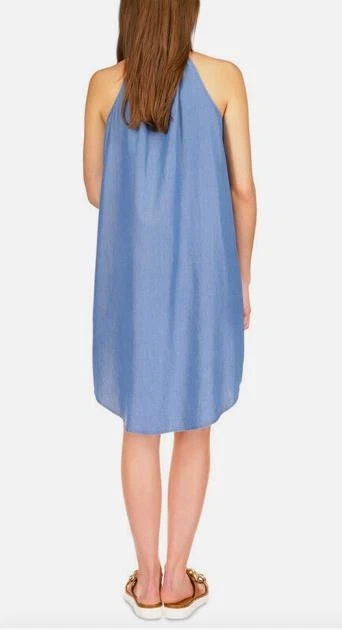 Mini abito donna Michael Kors catena senza maniche S NUOVO $140 MU28VJZ9HH